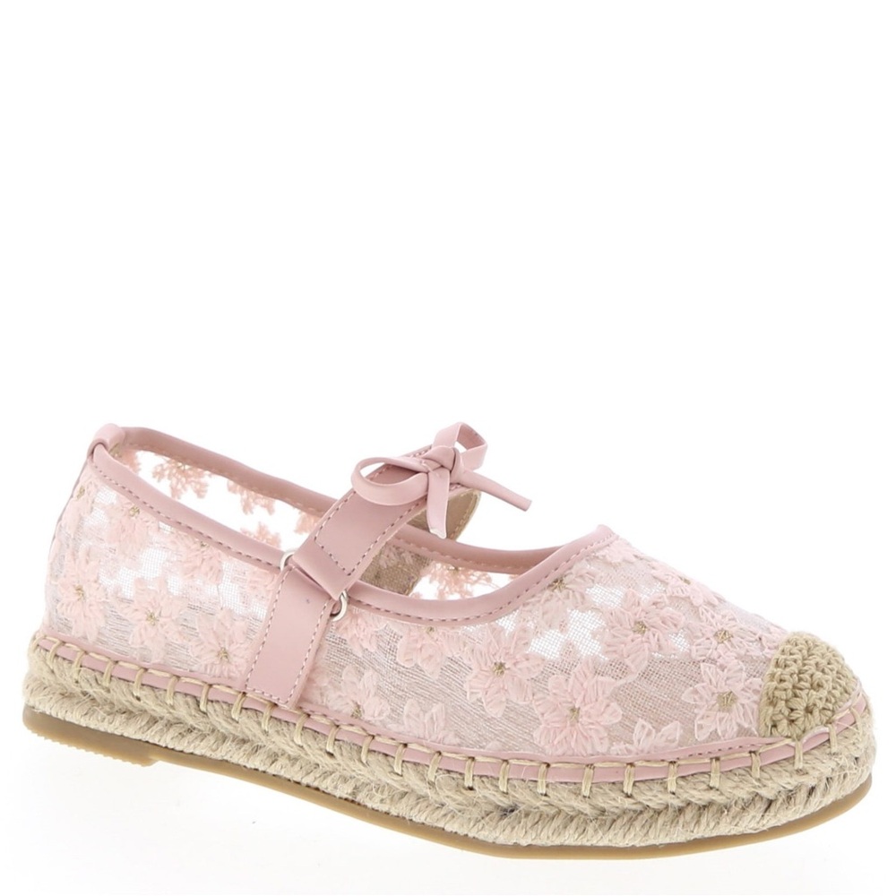 Spring Easter cute girls espadrilles
